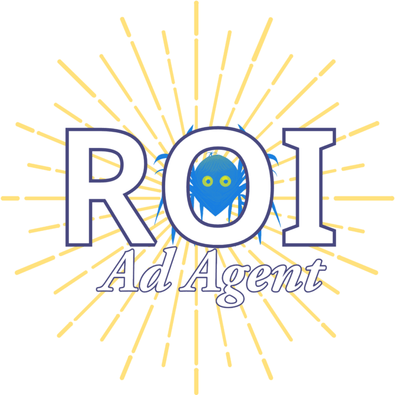 ROI Ad Agent Logo with Burst 2024 1260px Transparent 768x768